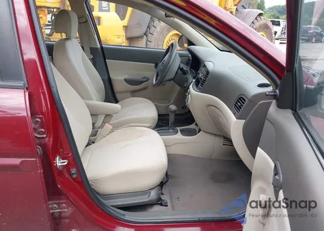 2009 Hyundai Accent Gls from USA, damaged, VIN KMHCN46C79U363971